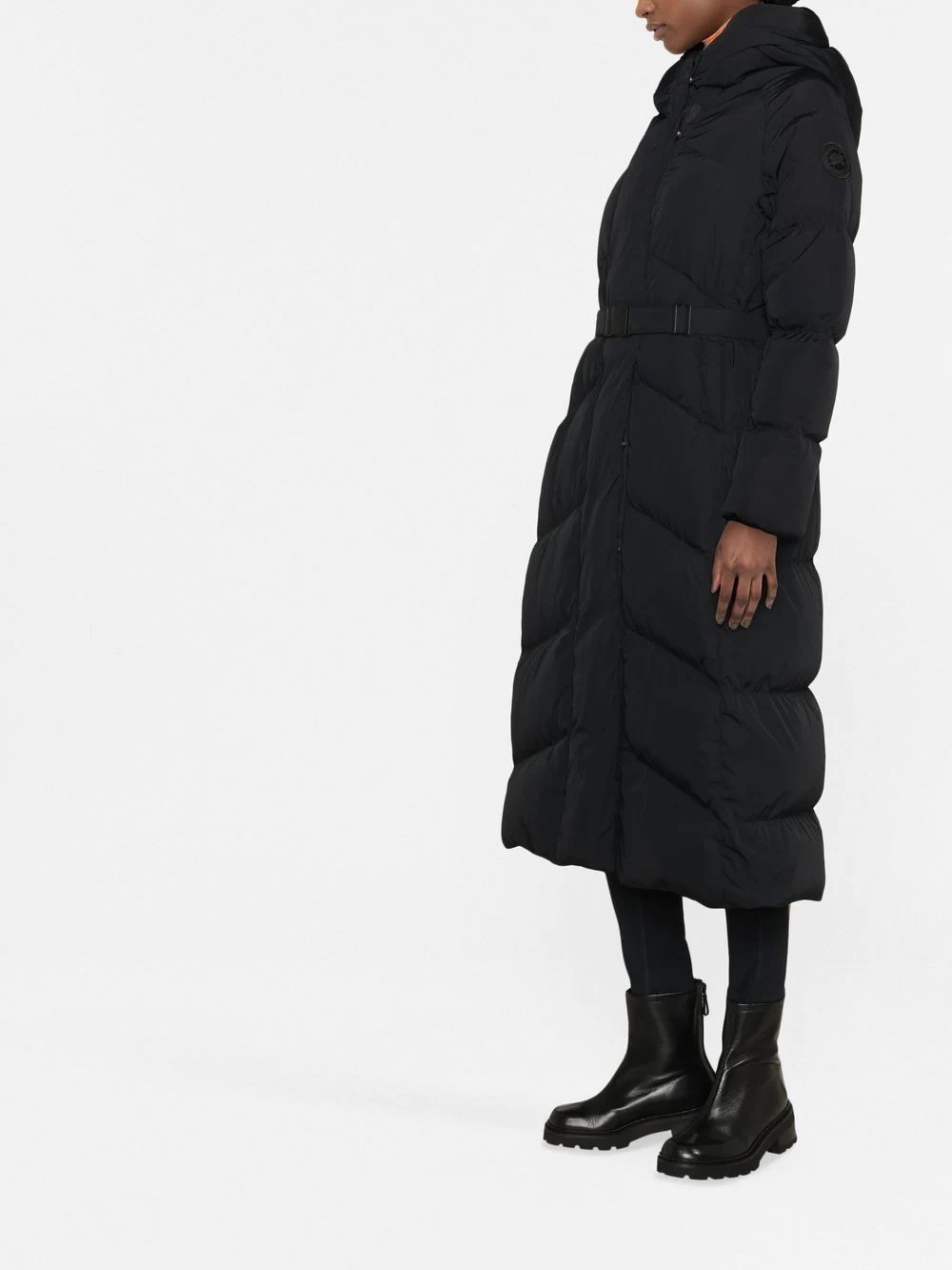 Marlow belted puffer coat - 3