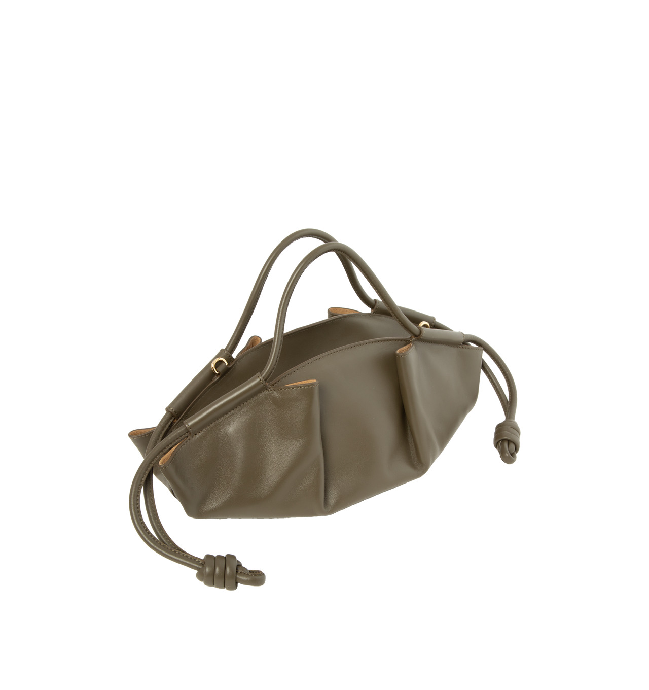 【LOEWE】Small Paseo Bag in verde oliva Loewe LOEWE PASEO SMALL BAG GREEN | hirshleifers | REVERSIBLE