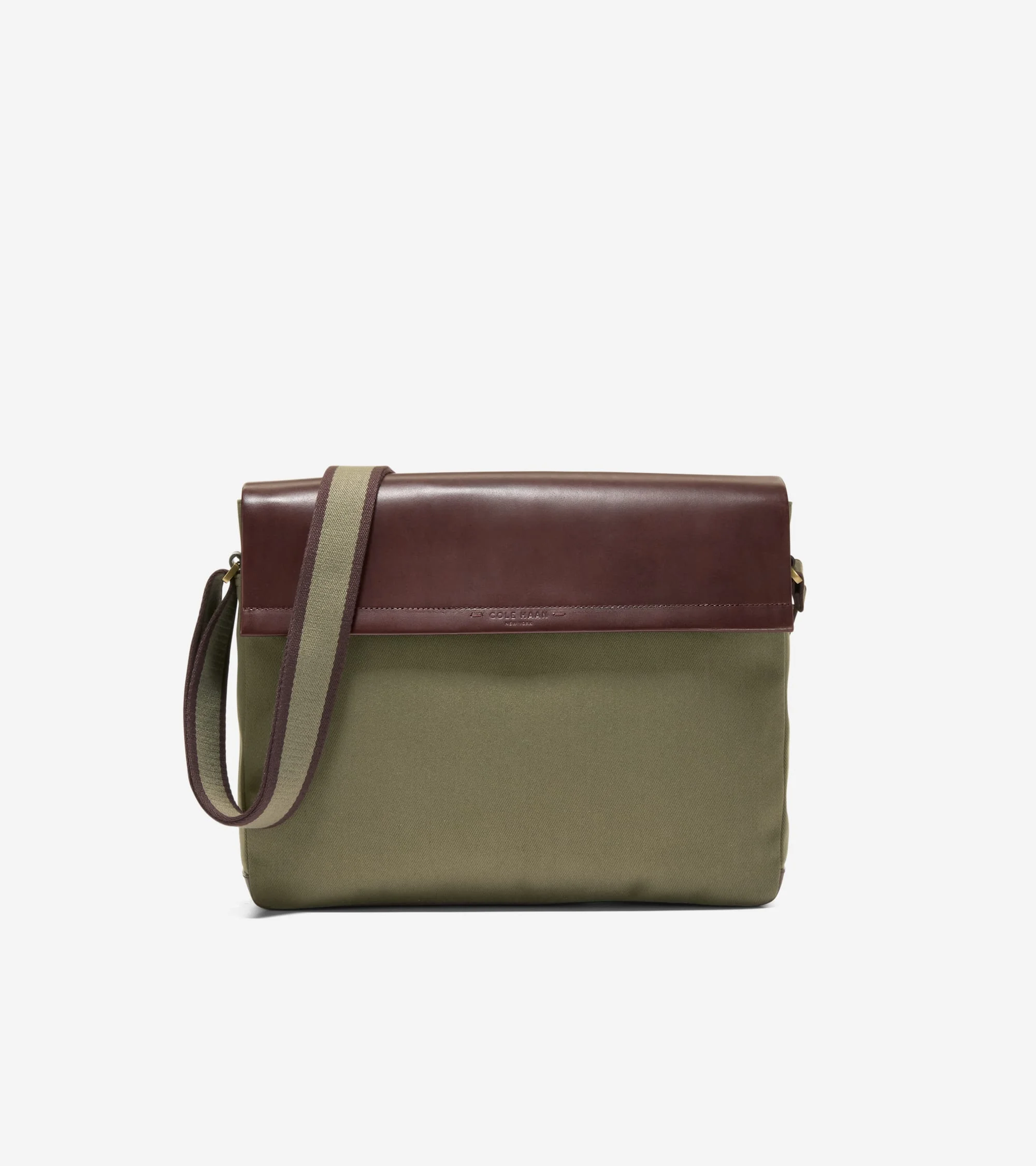 Men's Judson Brushed Twill Messenger Bag - 1