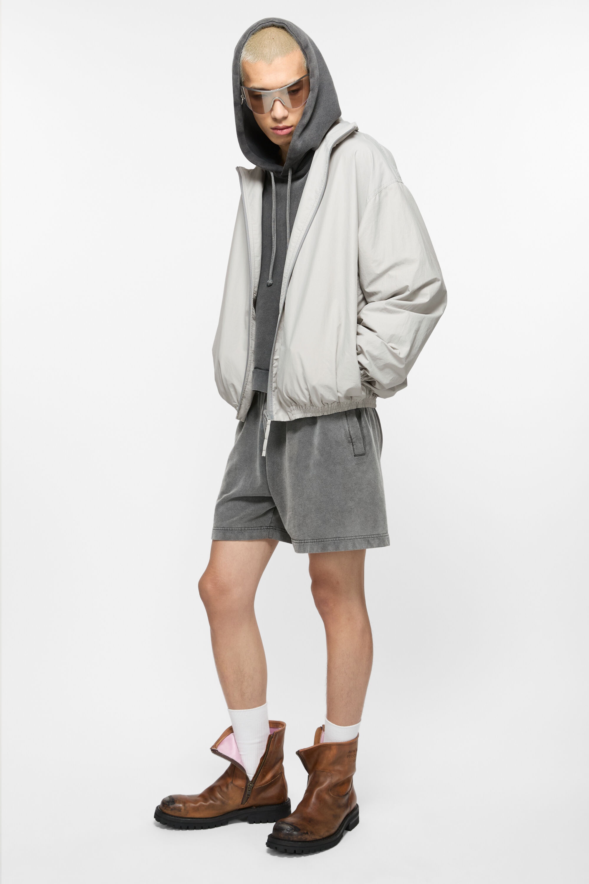Logo jacket - Grey - 6