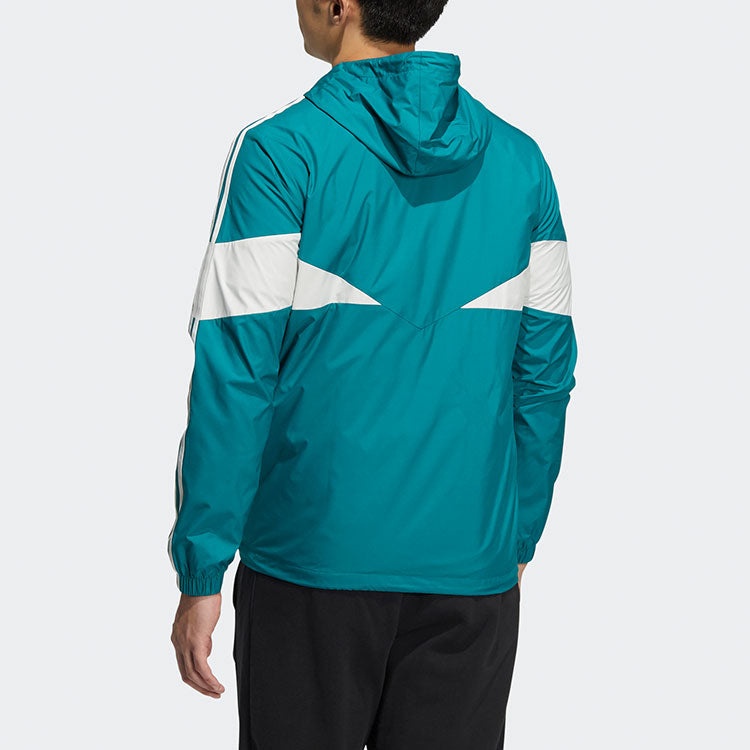 adidas neo Sports Hooded Jacket Green HM7431 - 4