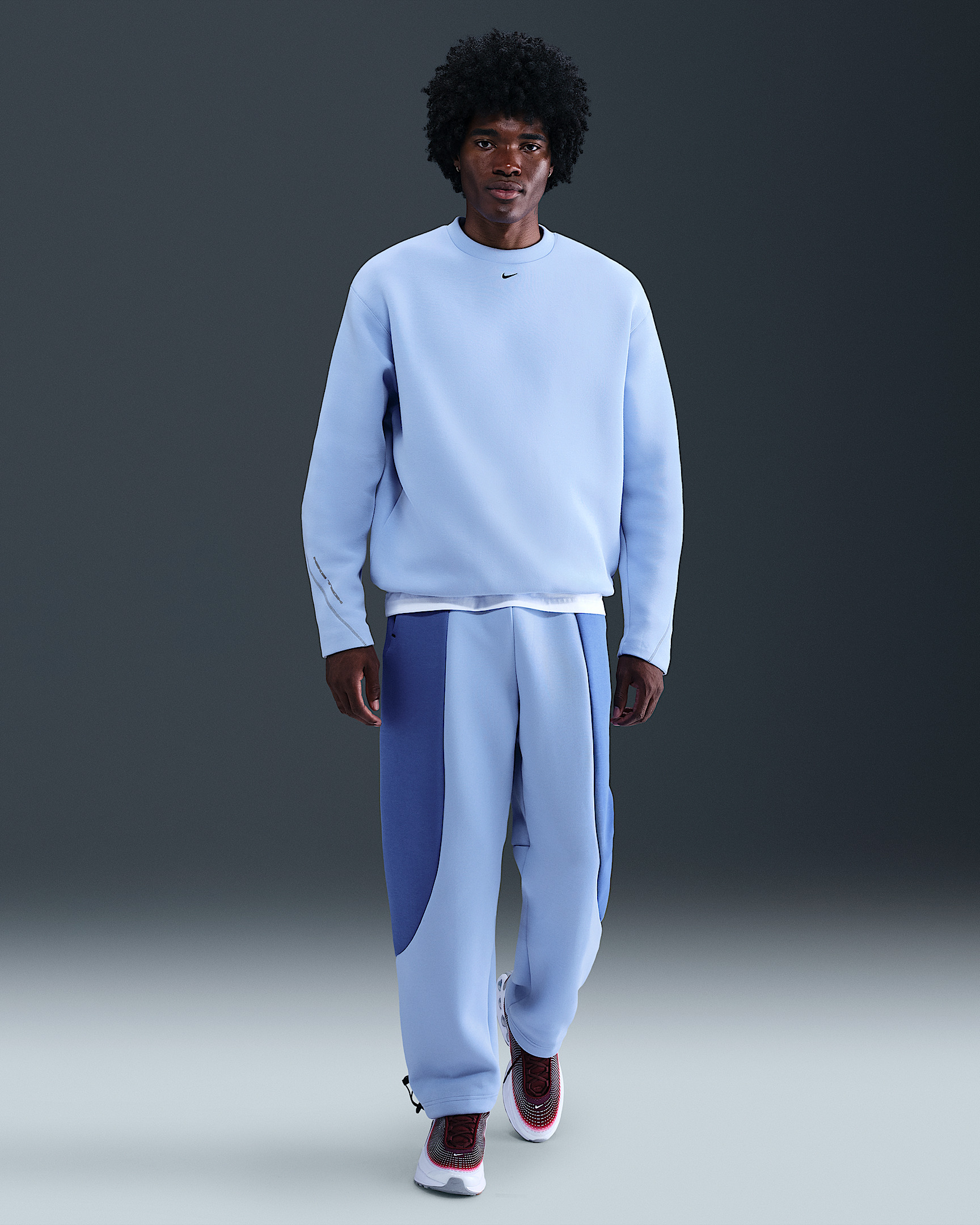 Nike Tech Men's Fleece Loose Fit Crew - 4