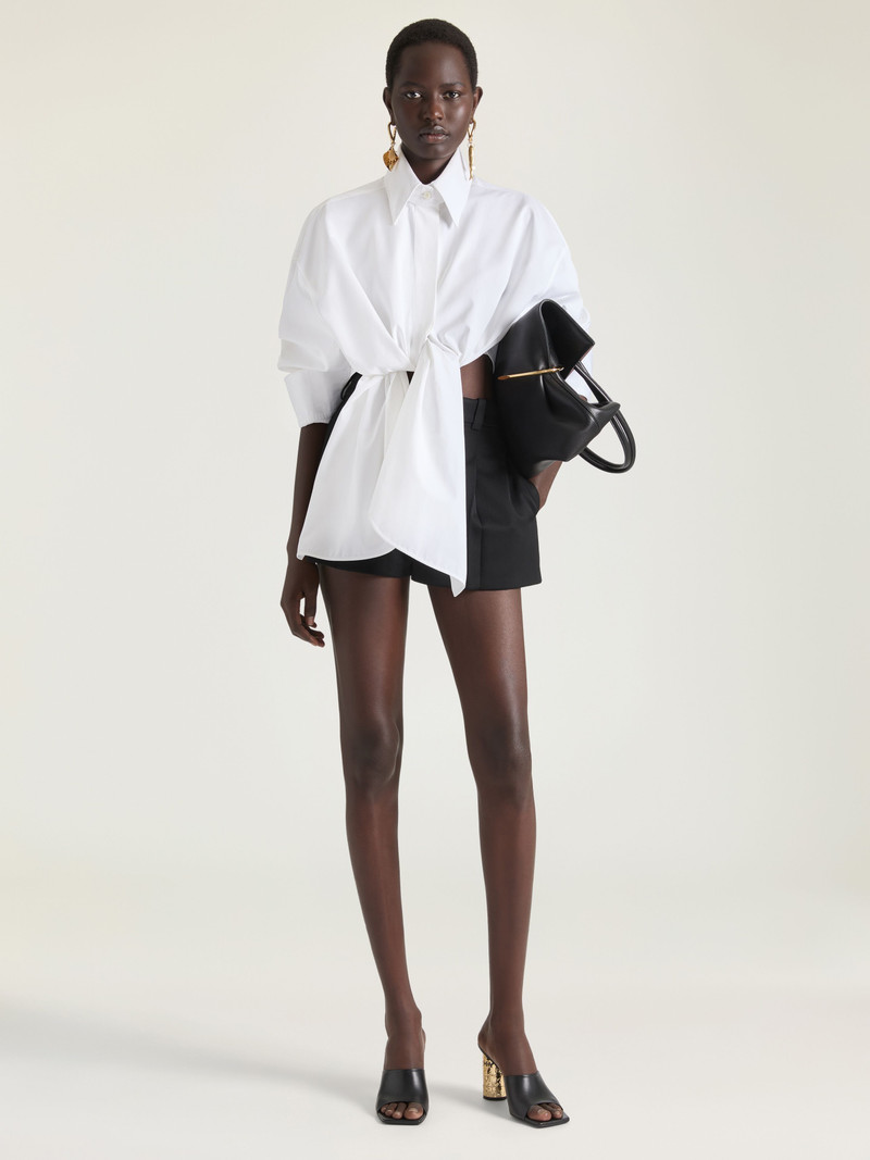 Givenchy ASYMMETRIC SHIRT IN POPLIN outlook