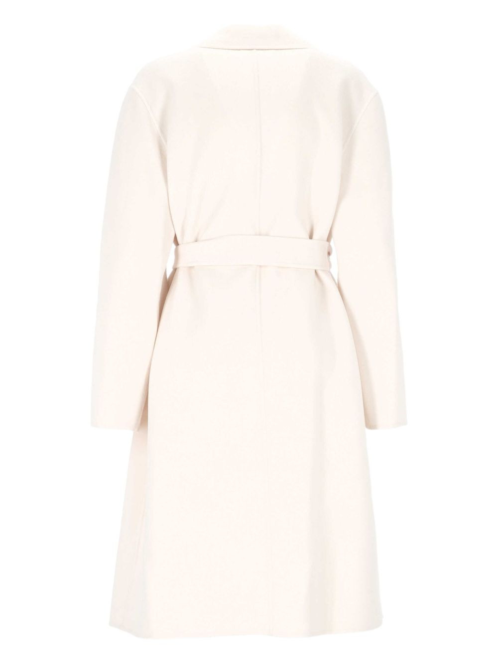 belted wrap coat - 2