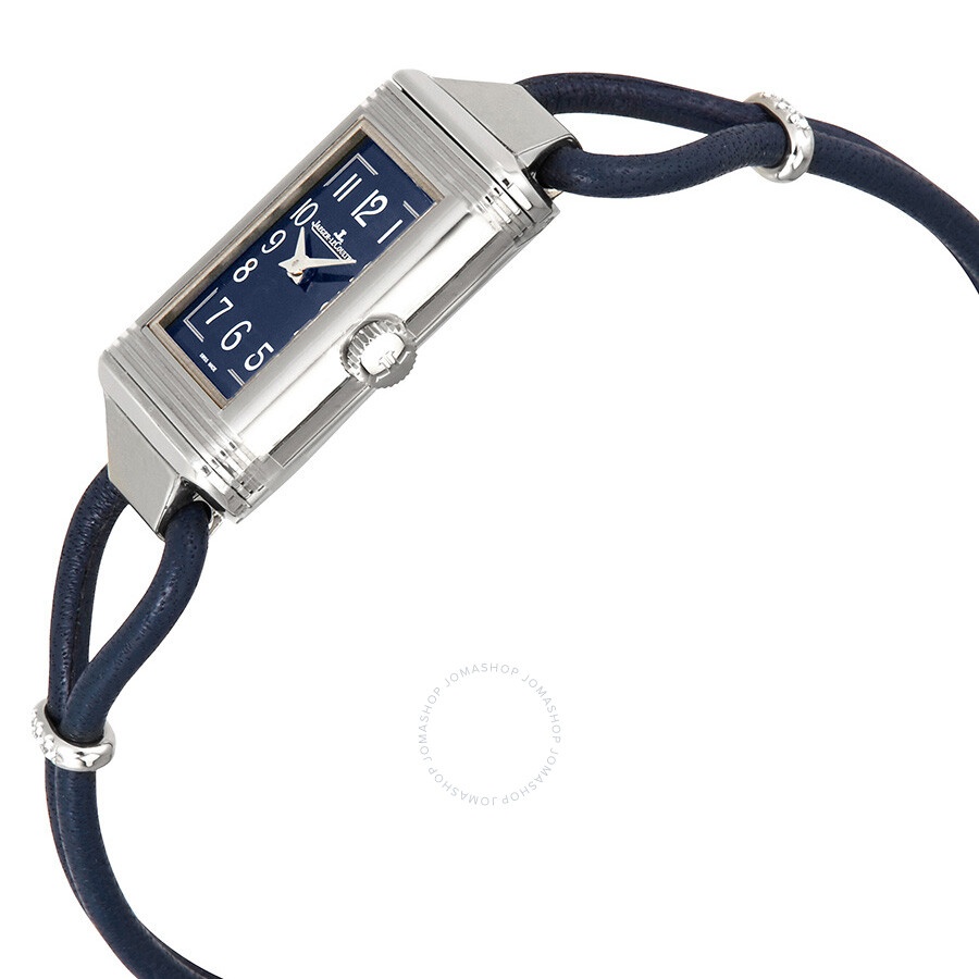 Jaeger LeCoultre Reverso One Cordonnet Blue Dial Ladies Watch Q326858J - 2