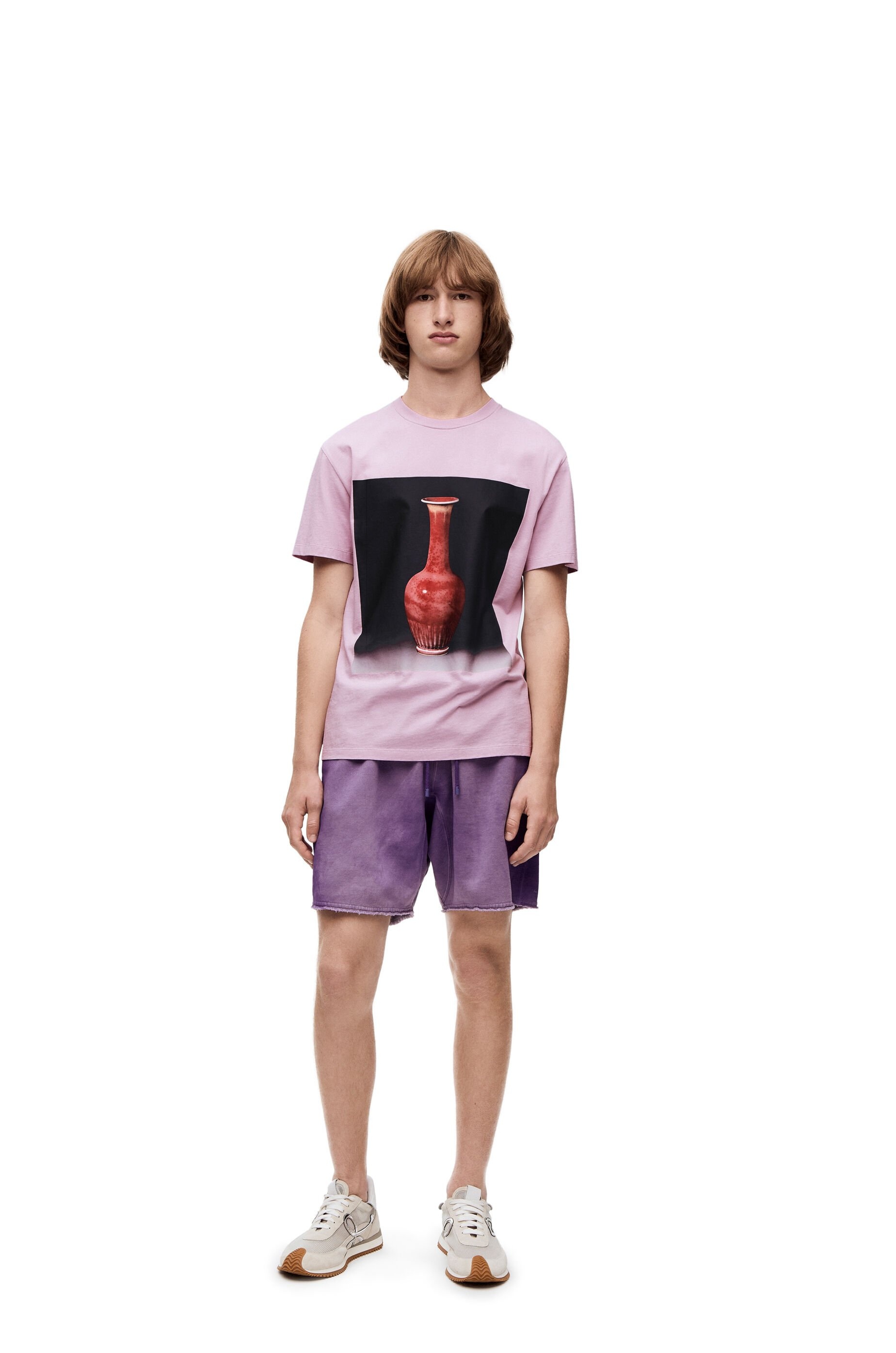 Ceramic print T-shirt in cotton - 2