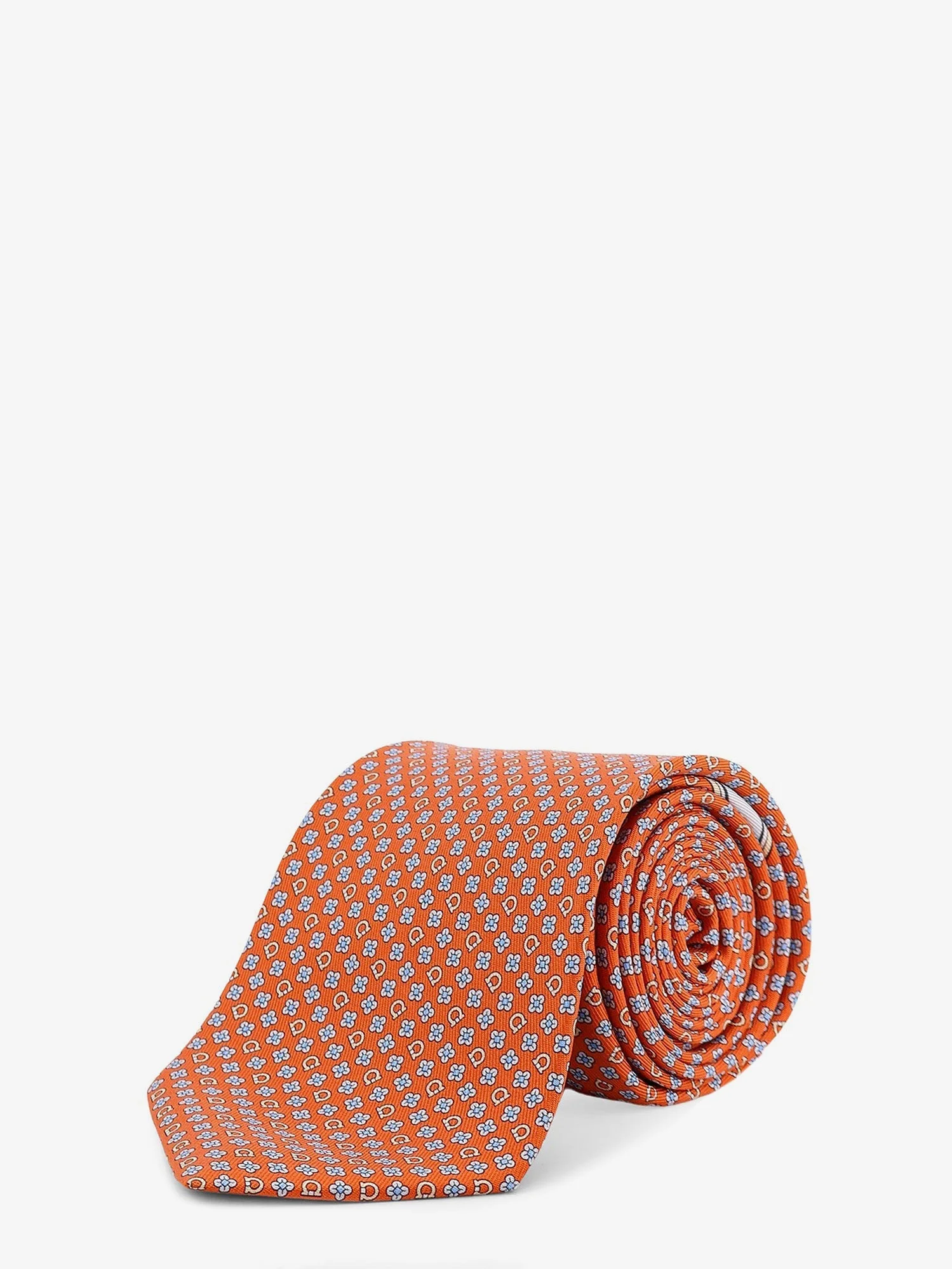 Ferragamo Men Salvia Silk Tie - 1