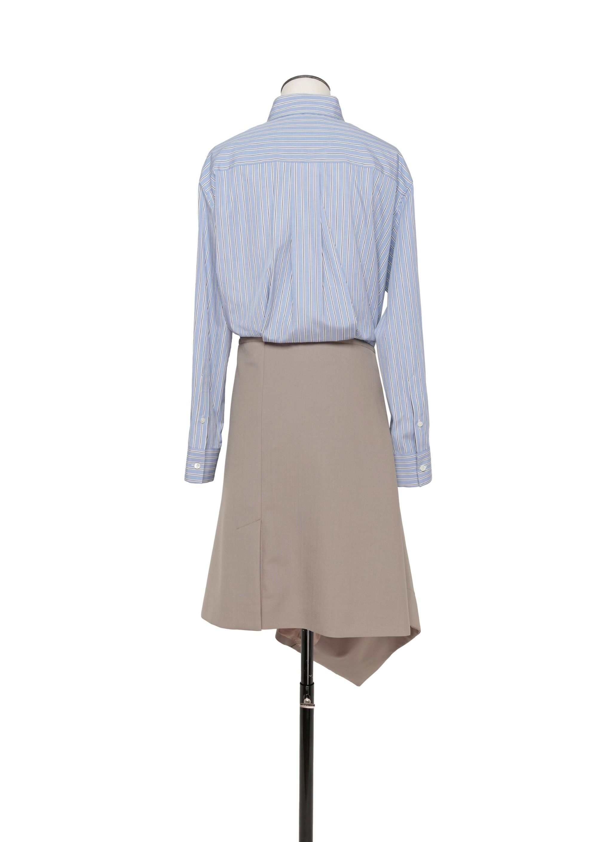 Thomas Mason Cotton Poplin Dress - 3