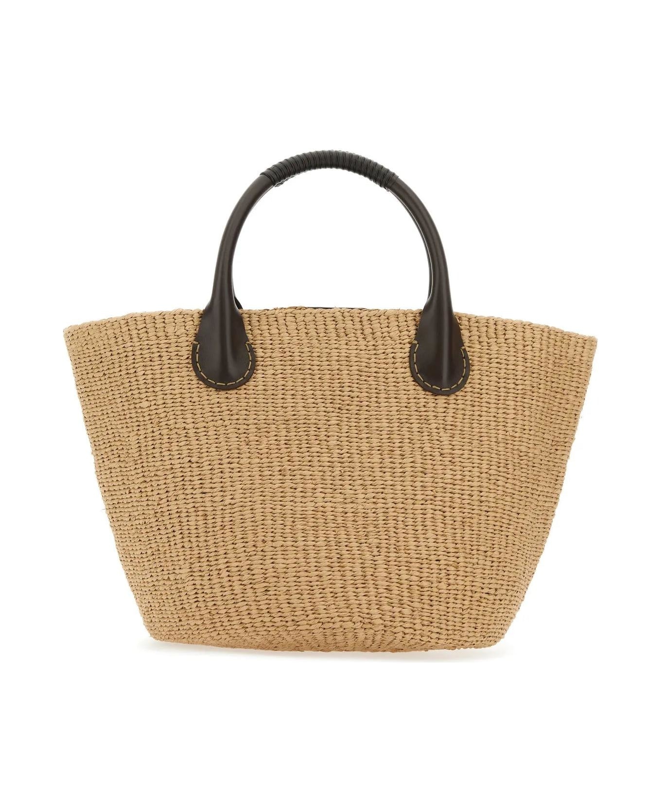 Raffia Large Palma Chloé X Eres Shopping Bag - 3