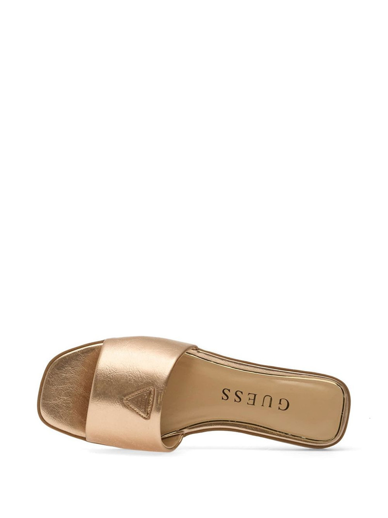 Ramlan logo-plaque leather sandals 4