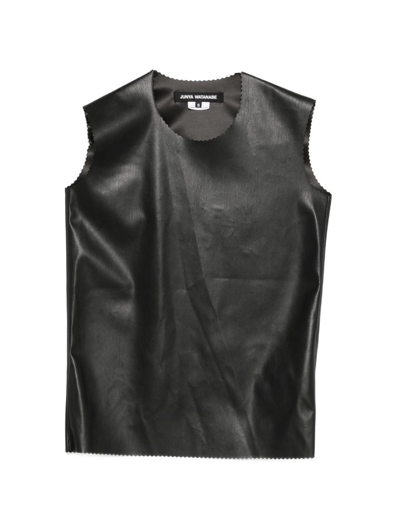 scalloped sleeveless top 1