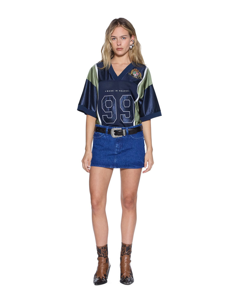 Ksubi MICRO MINI SKIRT MARINE outlook