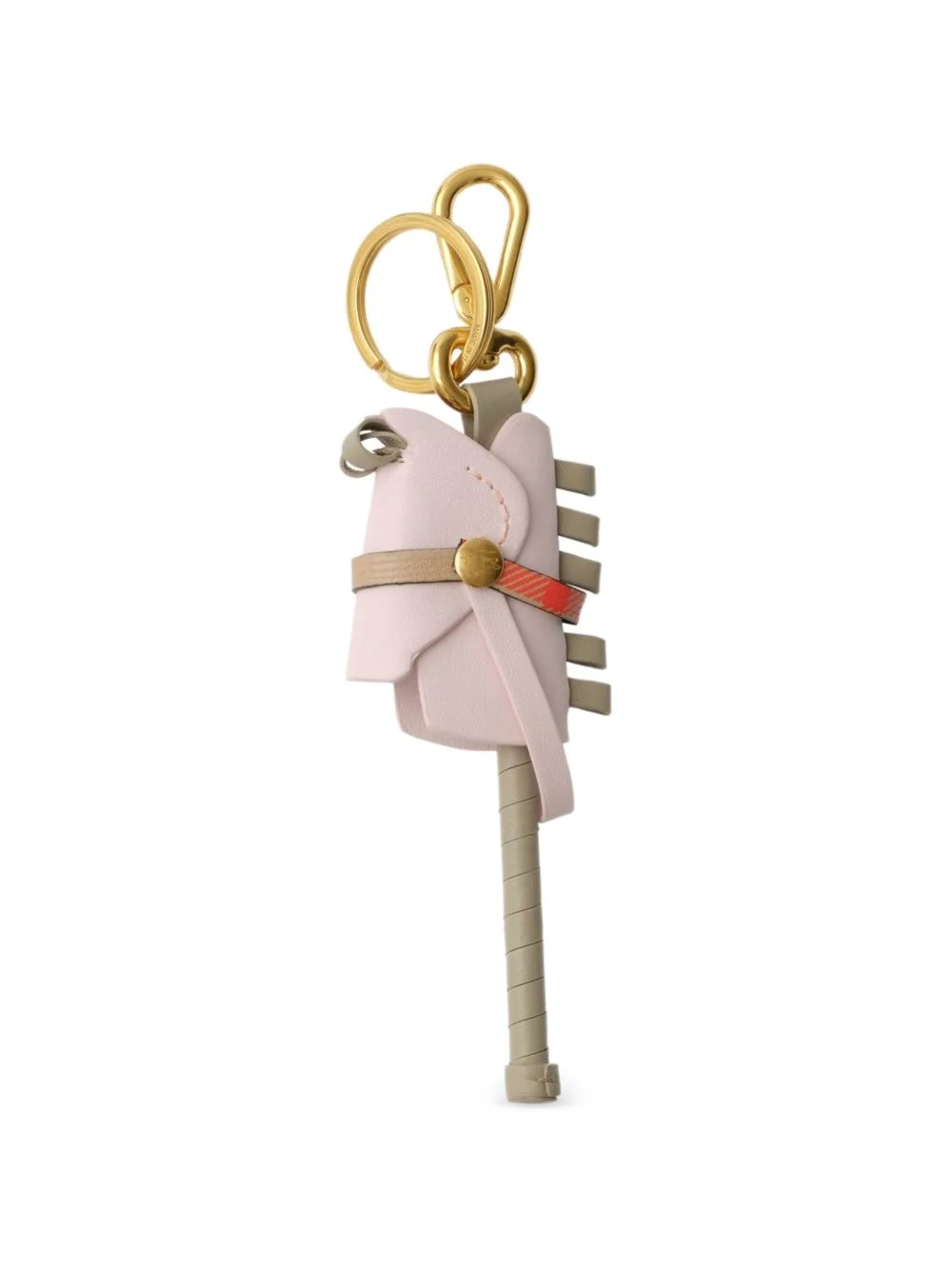 leather Hobby Horse charm - 1