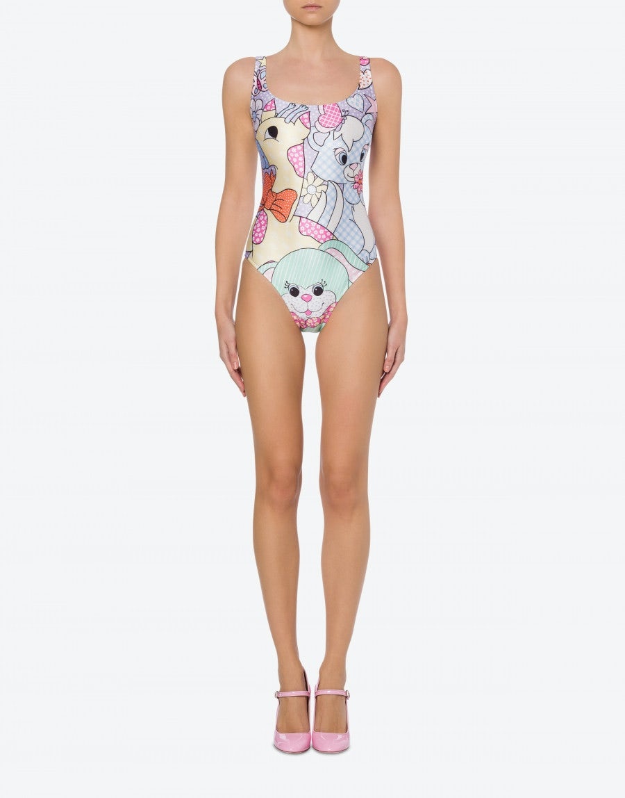 CALICO ANIMALS SWIMSUIT - 2