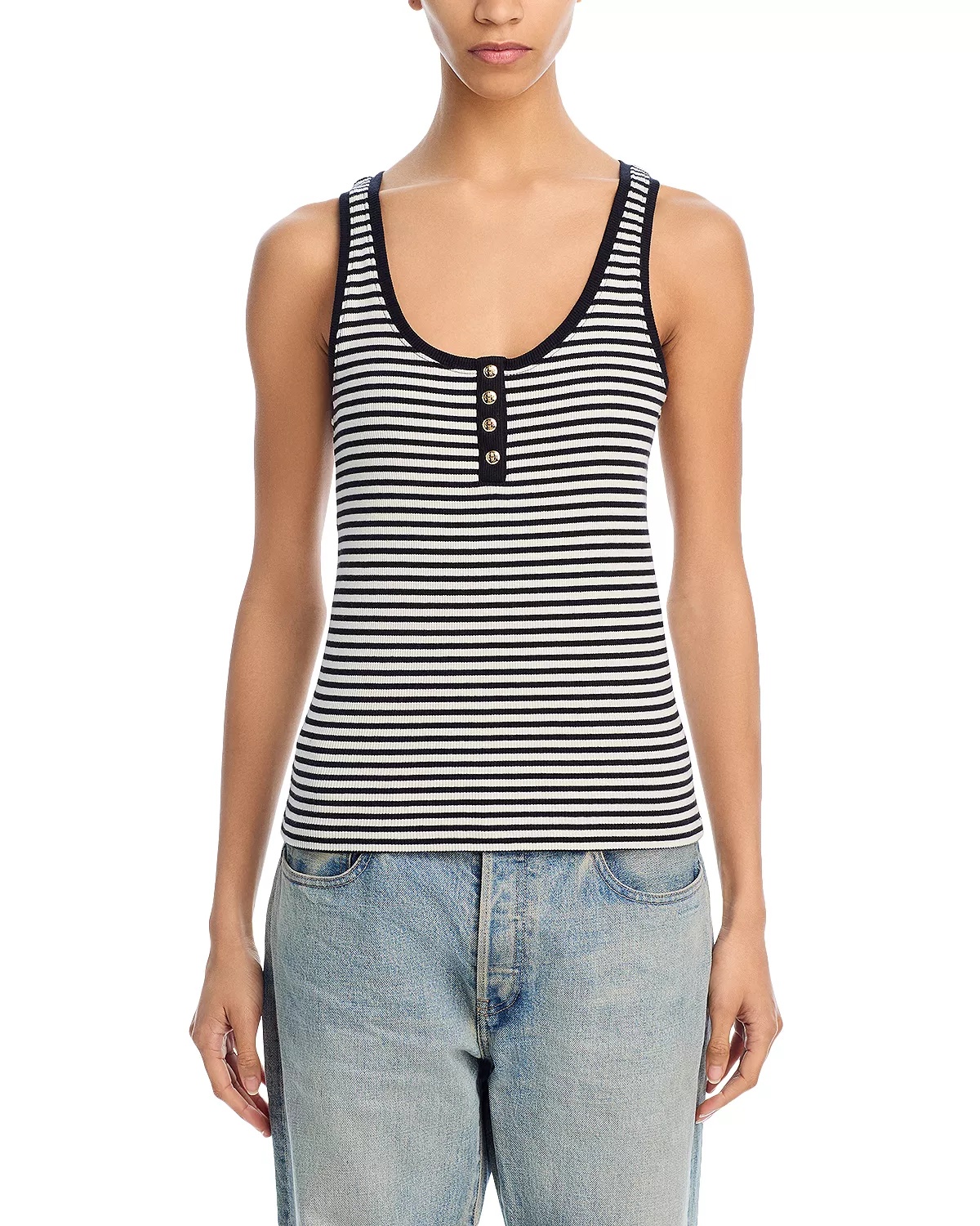 Alessia Striped Tank Top - 6