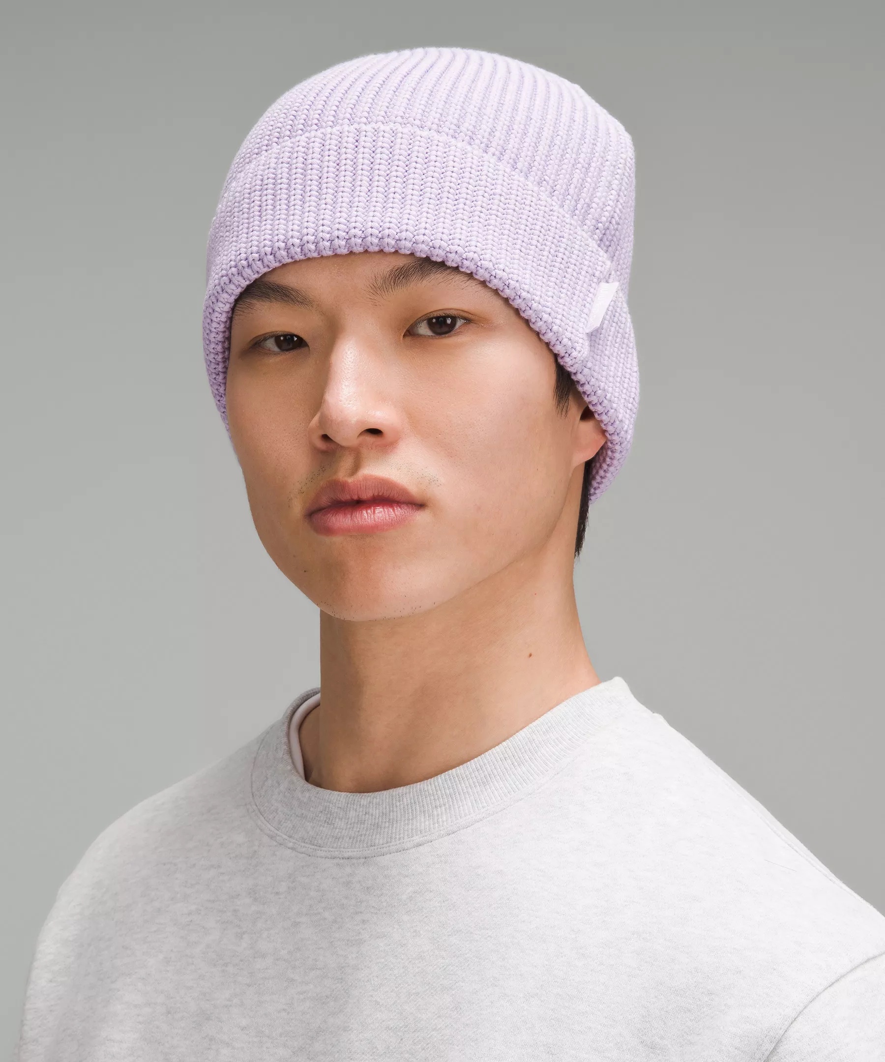 Close-Fit Cotton-Blend Ribbed Beanie - 2