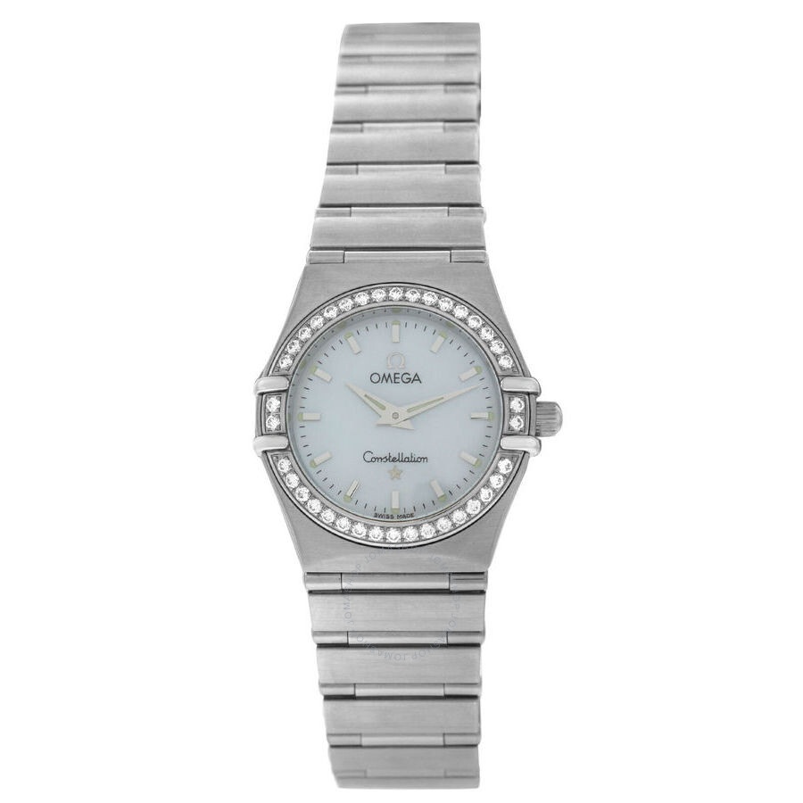 Omega Omega Mother of Pearl Dial Ladies Watch Constellation 95 1476.71.00 Diamond Ste - 3