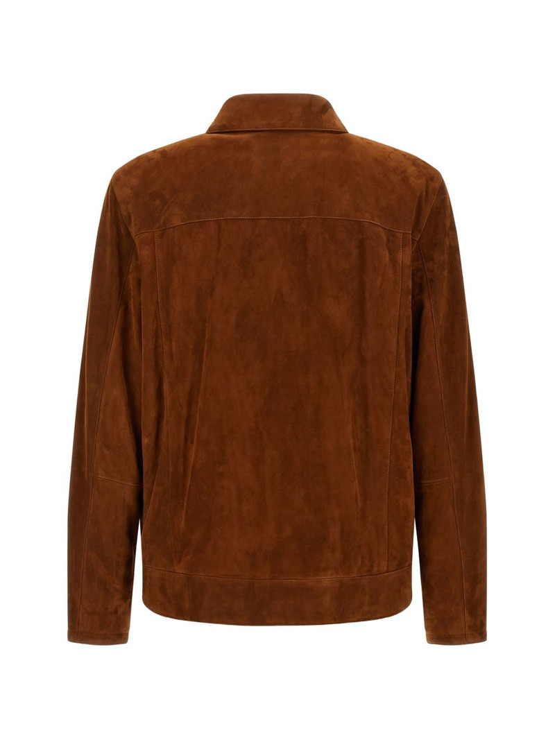 Brioni suede jacket outlook