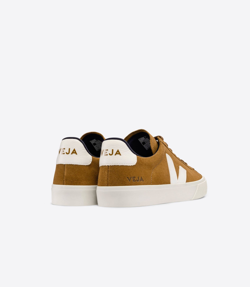 VEJA CAMPO SUEDE CAMEL WHITE outlook
