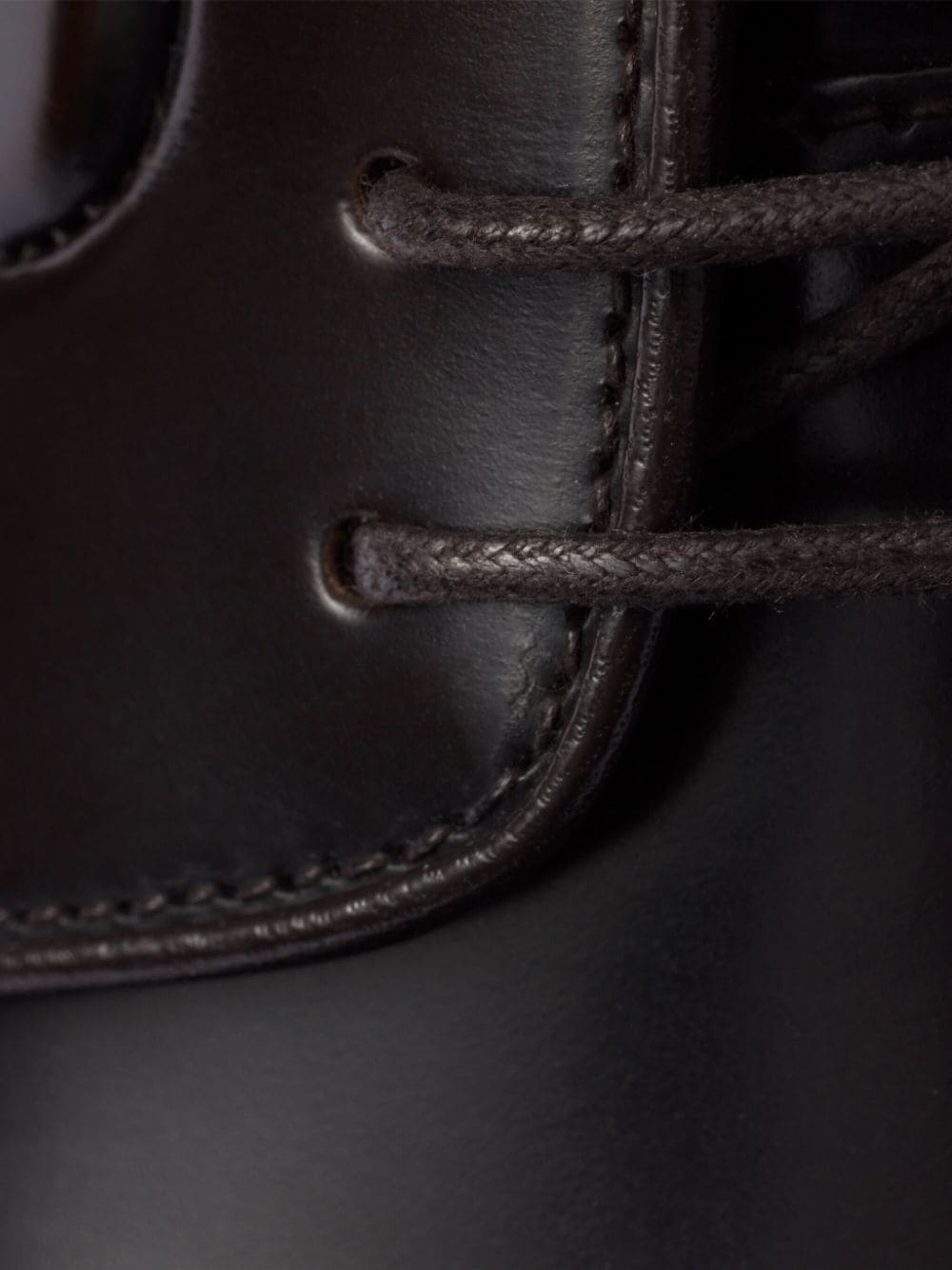 brushed lace-up shoes - 6