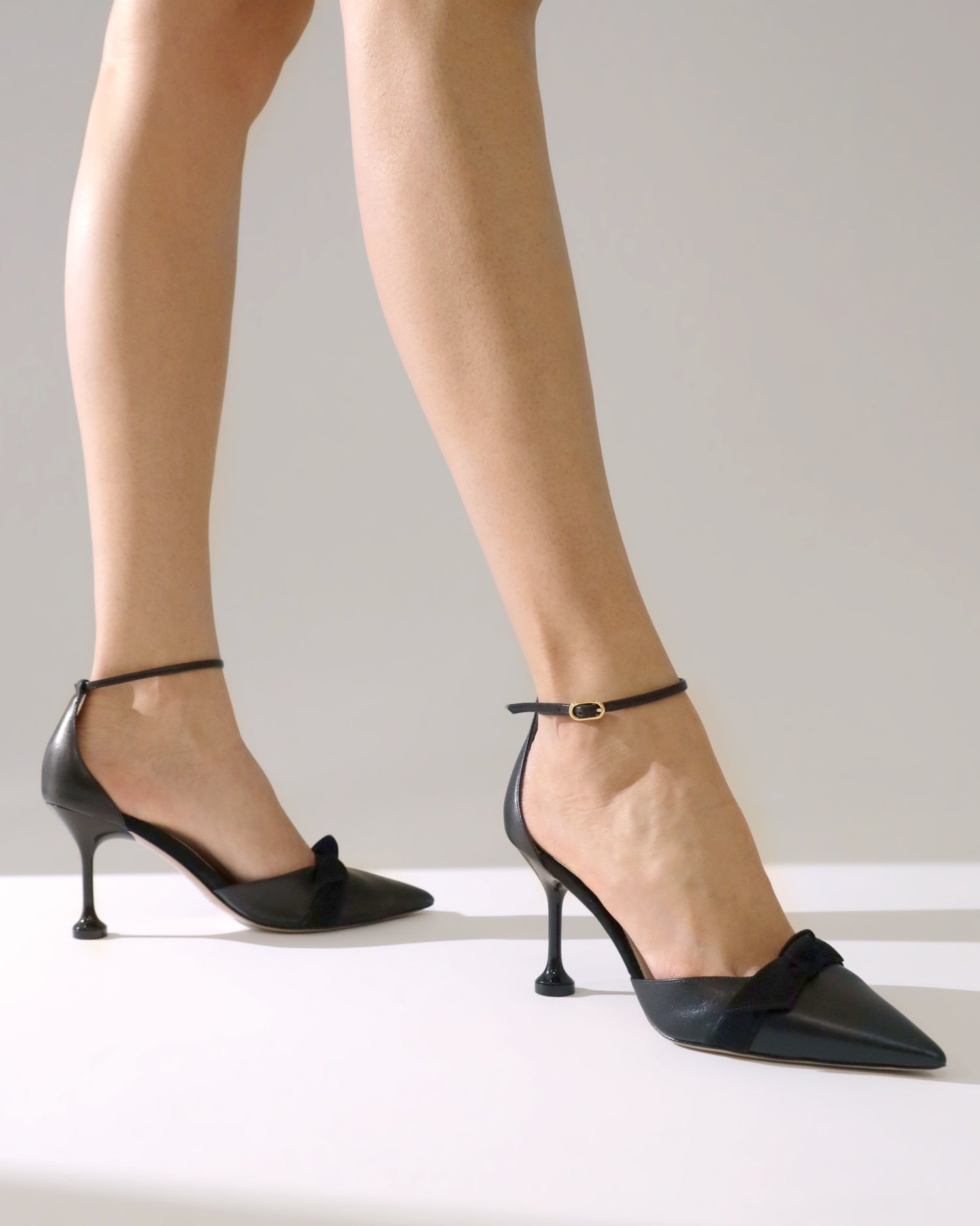 CLARITA FLARE PUMP 85 BLACK - 2