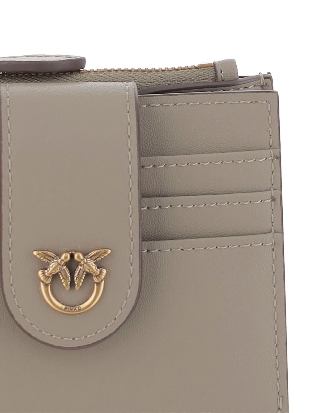 zip-fastening logo wallet - 3