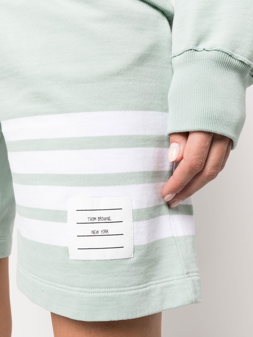 4-Bar stripe track shorts - 5