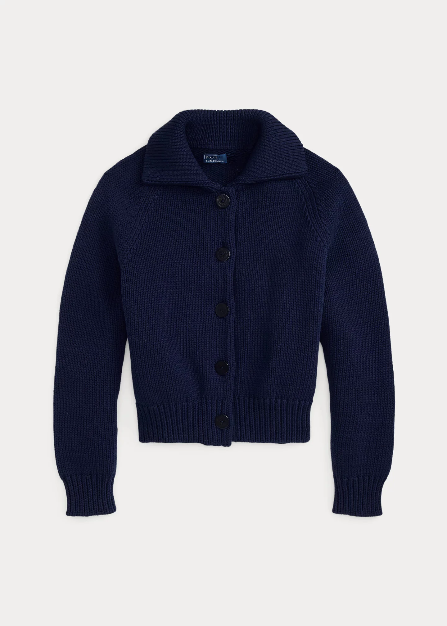 Cotton-Blend Buttoned Cardigan - 1