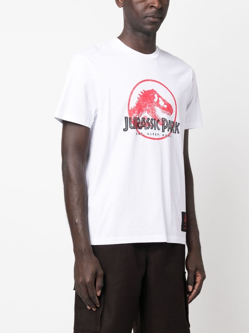Jurassic Park print T-shirt - 3