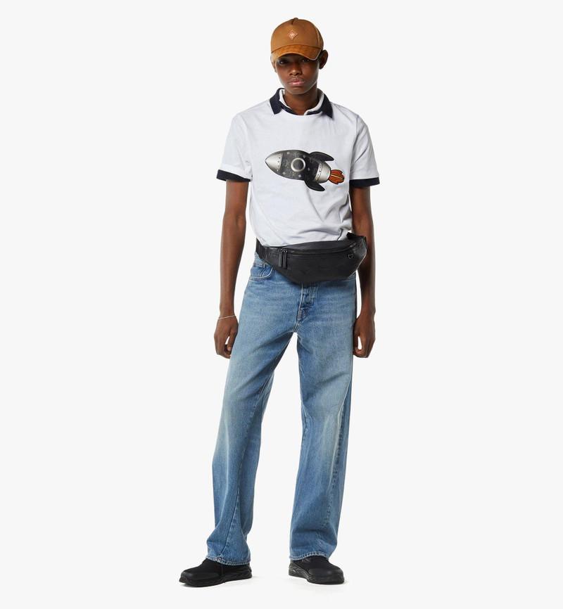 MCM Fursten Belt Bag in Maxi Monogram Leather outlook