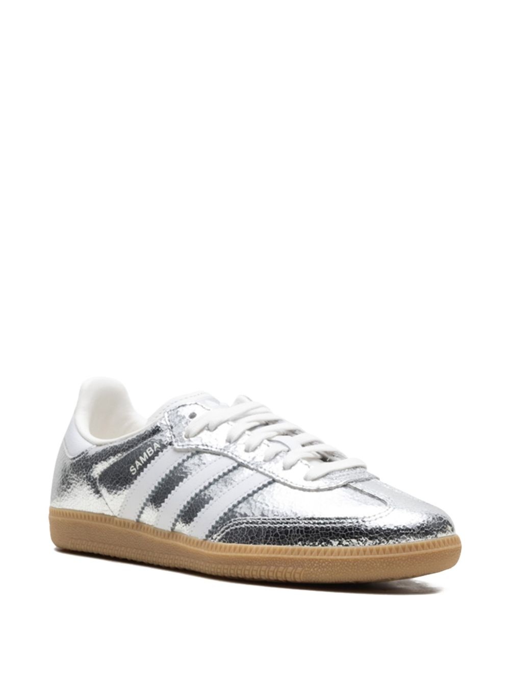 Samba OG "Silver Metallic Cracked Leather" sneakers - 2