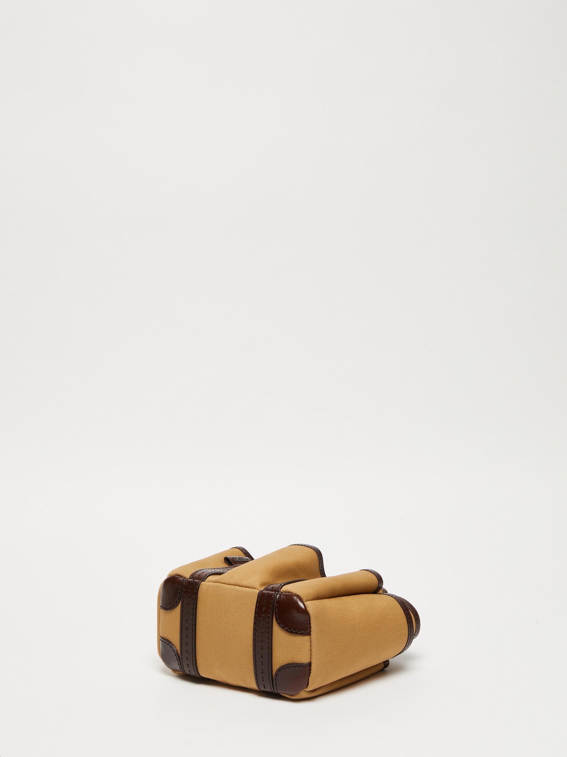 GARDENCABASXS Canvas and leather Giardiniera Mini tote bag - 5