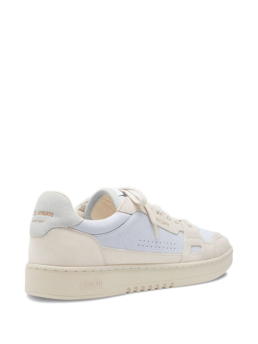 Dice Lo perforated panelled leather sneakers - 4