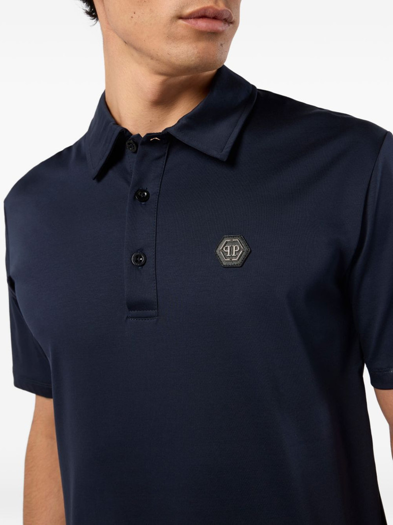 hexagon-logo polo shirt 4