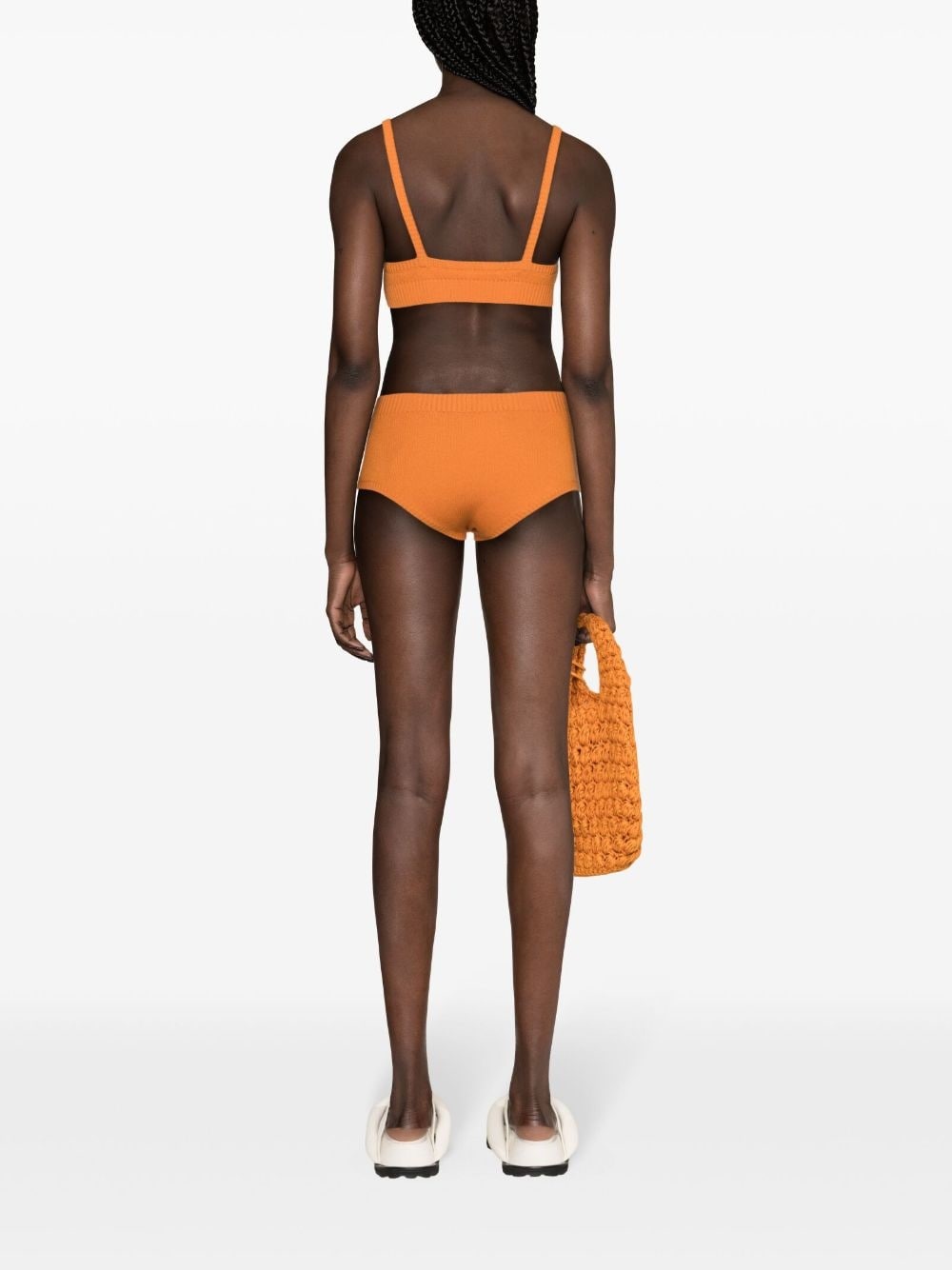 Finest high-waist ribbed shorts - 4