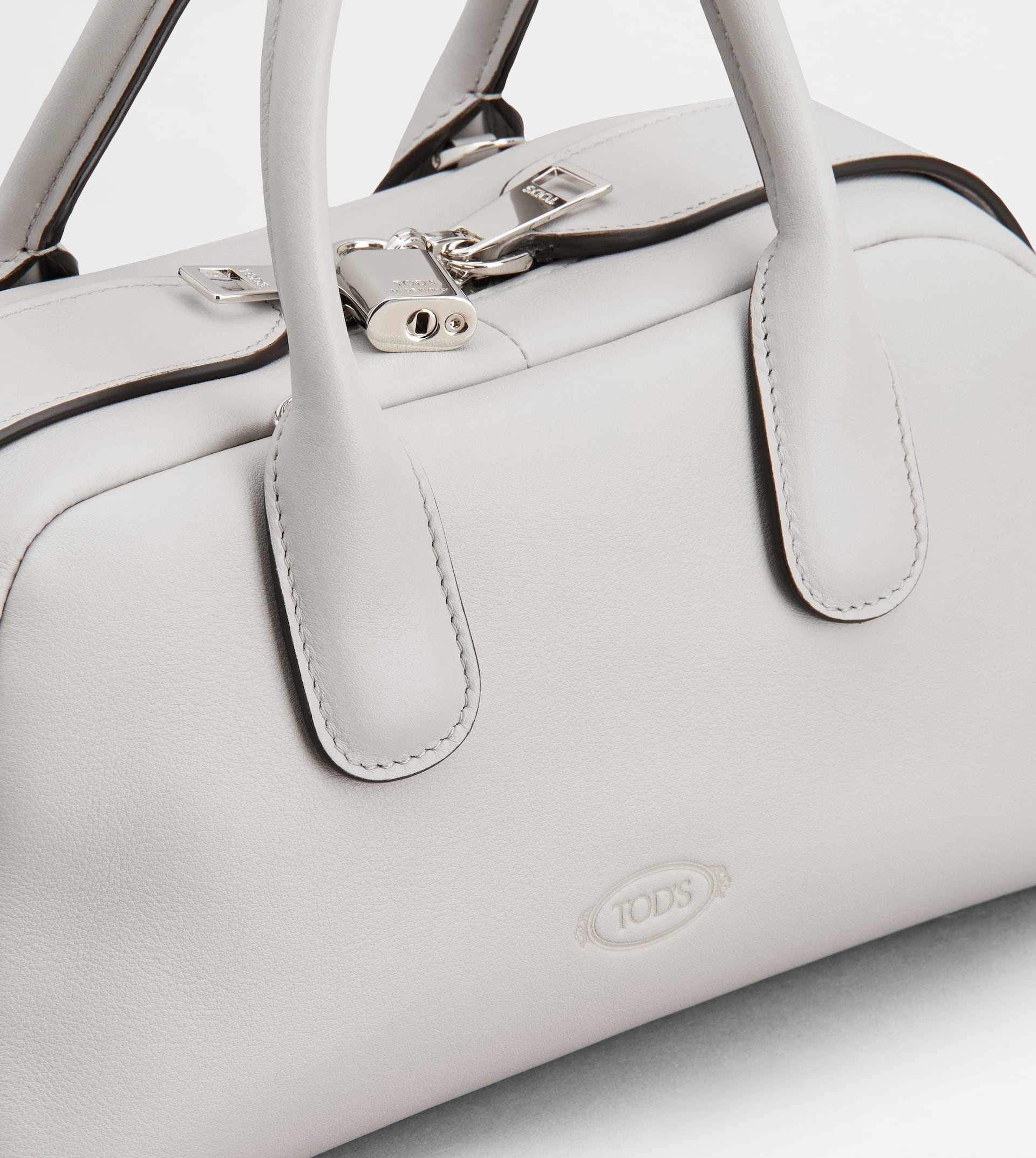 TOD'S DARSENA IN LEATHER SMALL - GREY - 9