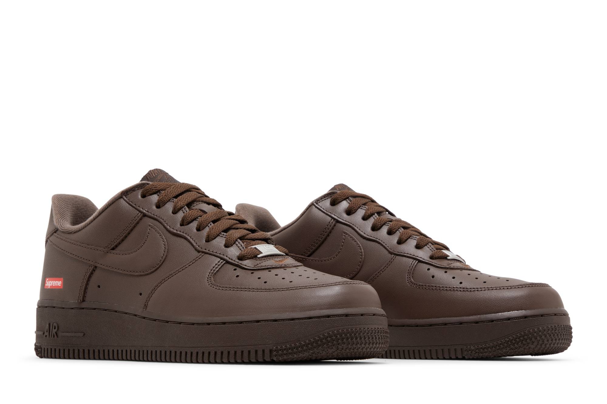 Supreme x Air Force 1 Low 'Box Logo - Baroque Brown' - 8