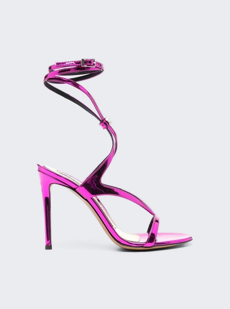 High Heel Strappy Sandal Fuchsia 1