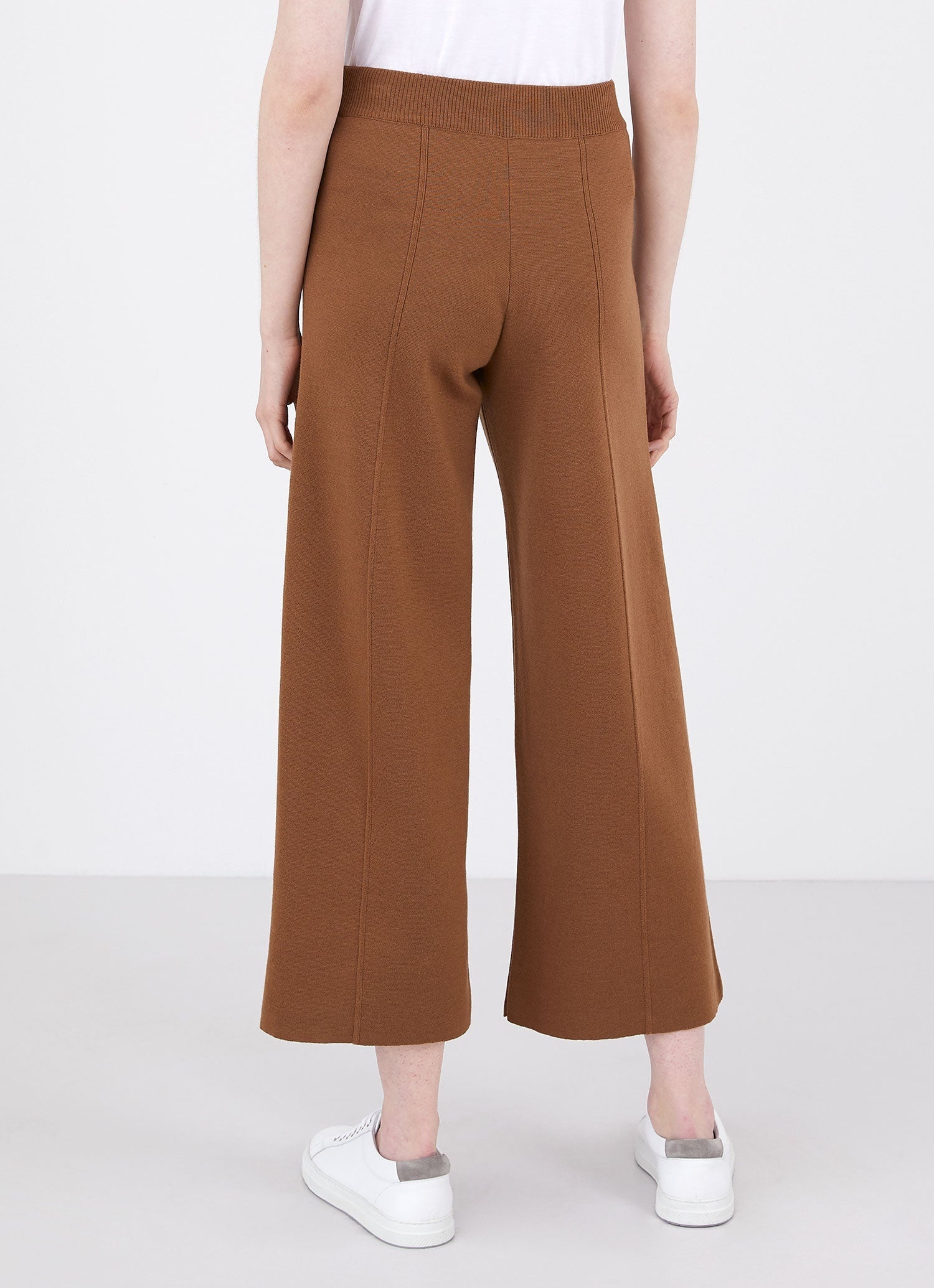 Merino Wide Leg Trouser - 2