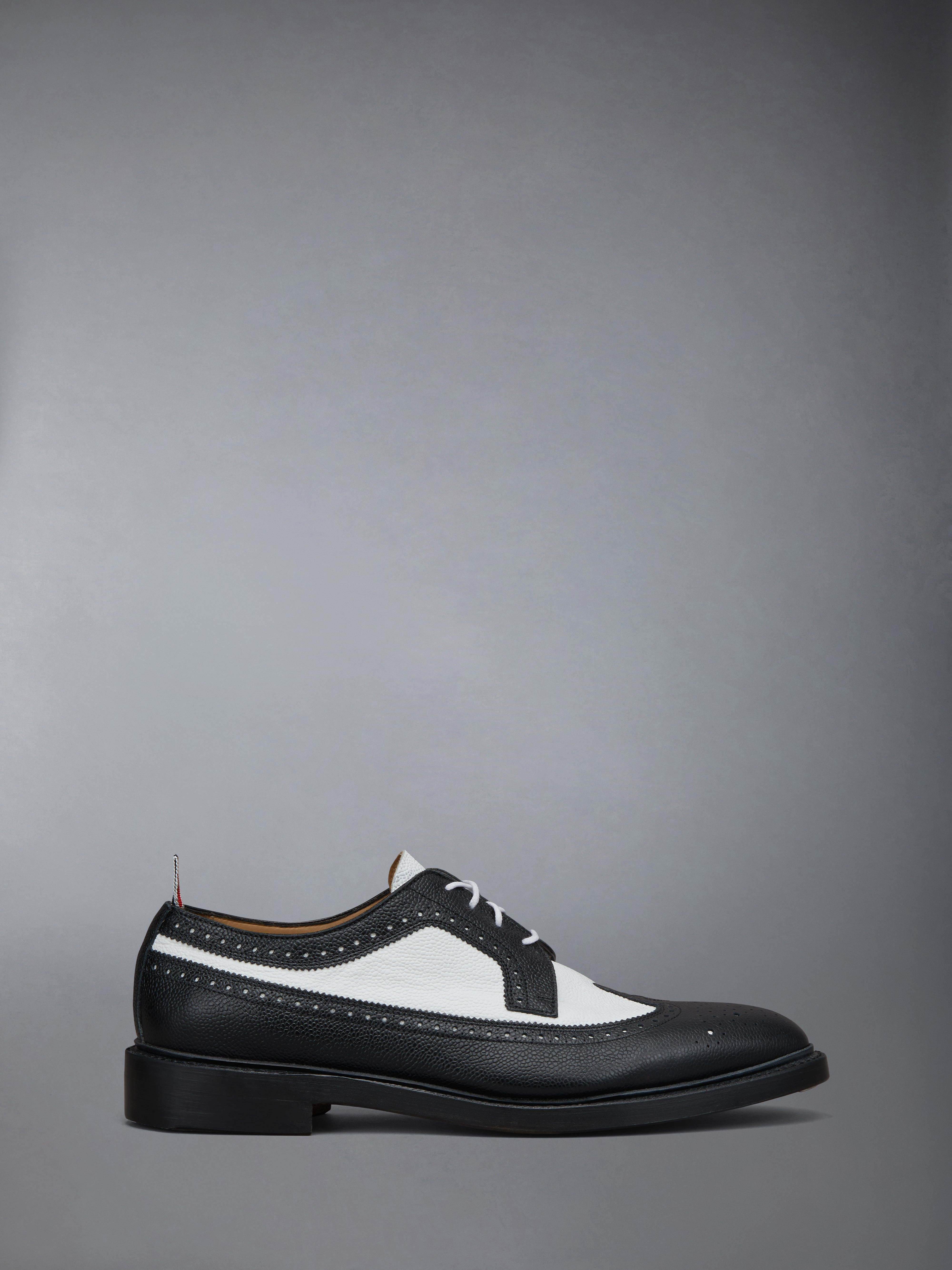 Men Flat Overshoe Goodyear Leather Sole Classic Longwing Brogue - 2