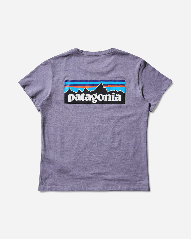 Patagonia Women's P-6 Logo Responsibili T-Shirt Concrete Purple outlook