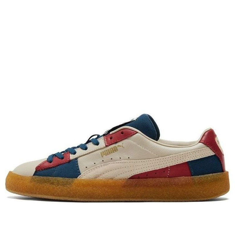 PUMA Suede 'Crepe Patch - Peyote Blue Red' 381195-01 - 1