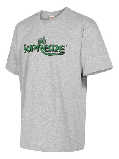 Supreme Crown cotton T-shirt outlook