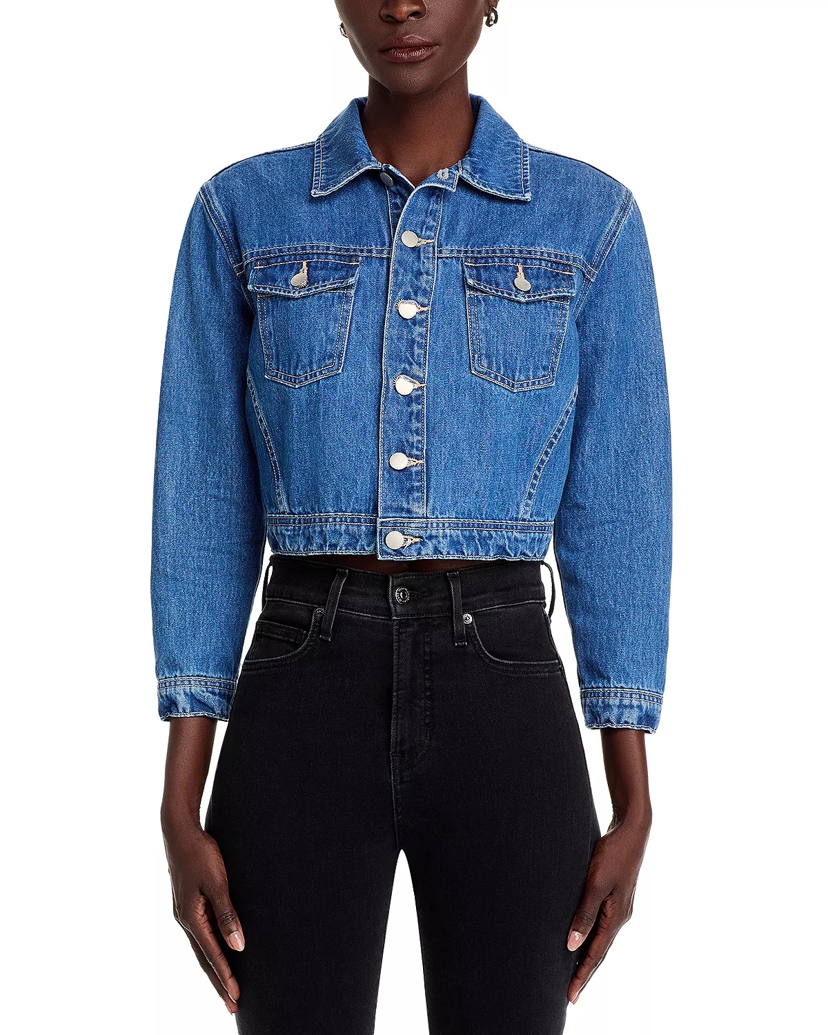 Koda Cropped Denim Jacket - 7
