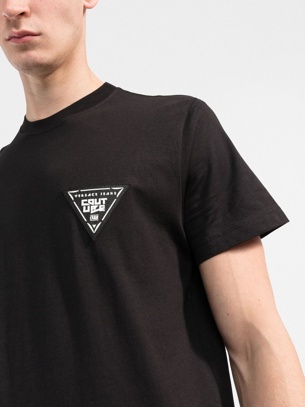 logo-patch organic cotton T-shirt - 5