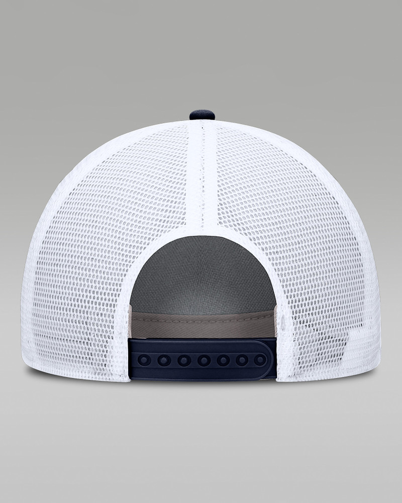 Jordan North Carolina On-Field Rise Engineered Men's Jordan Brand College Trucker Adjustable Hat outlook