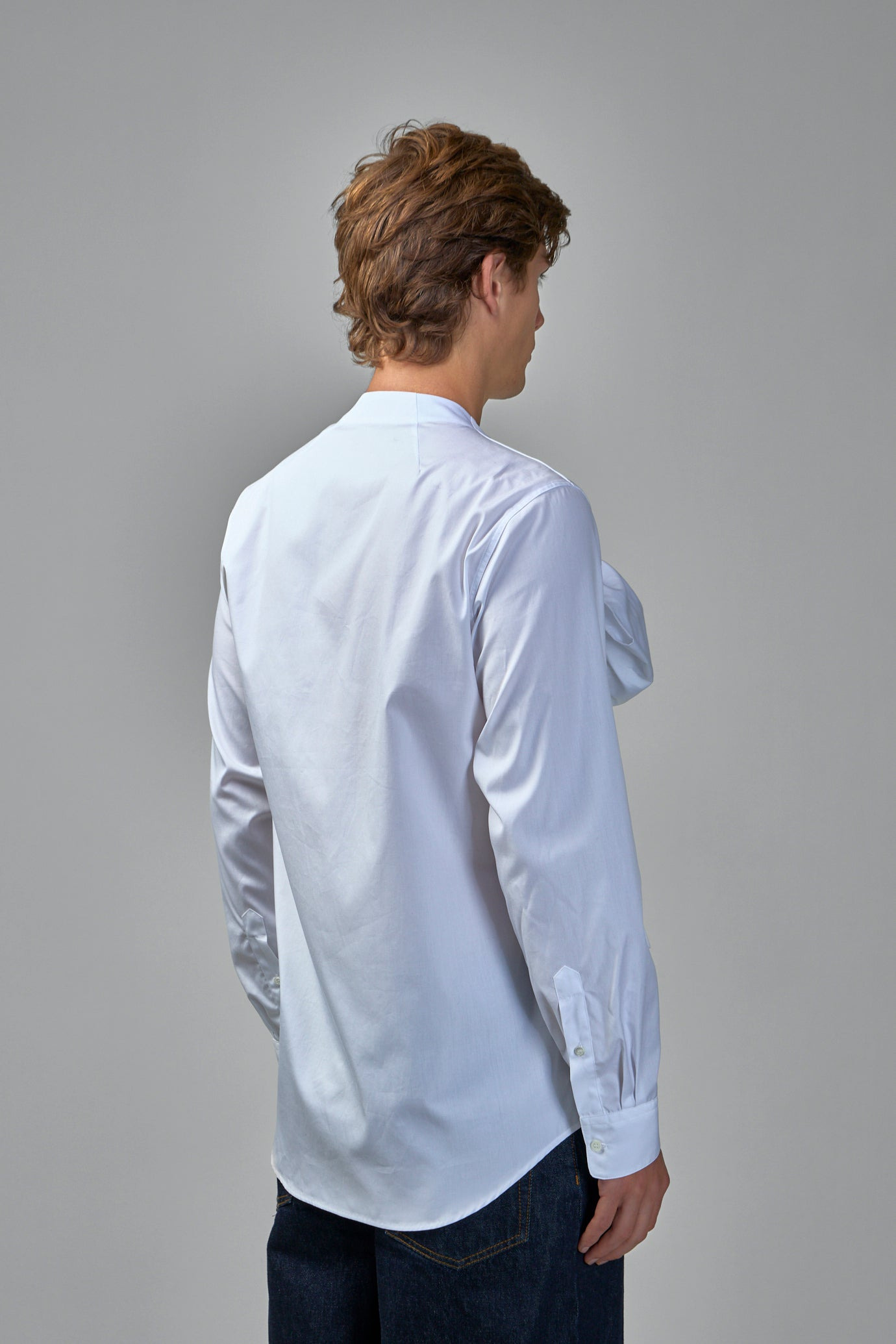 Curlbitt Bow Neck Cotton Poplin Shirt - 3