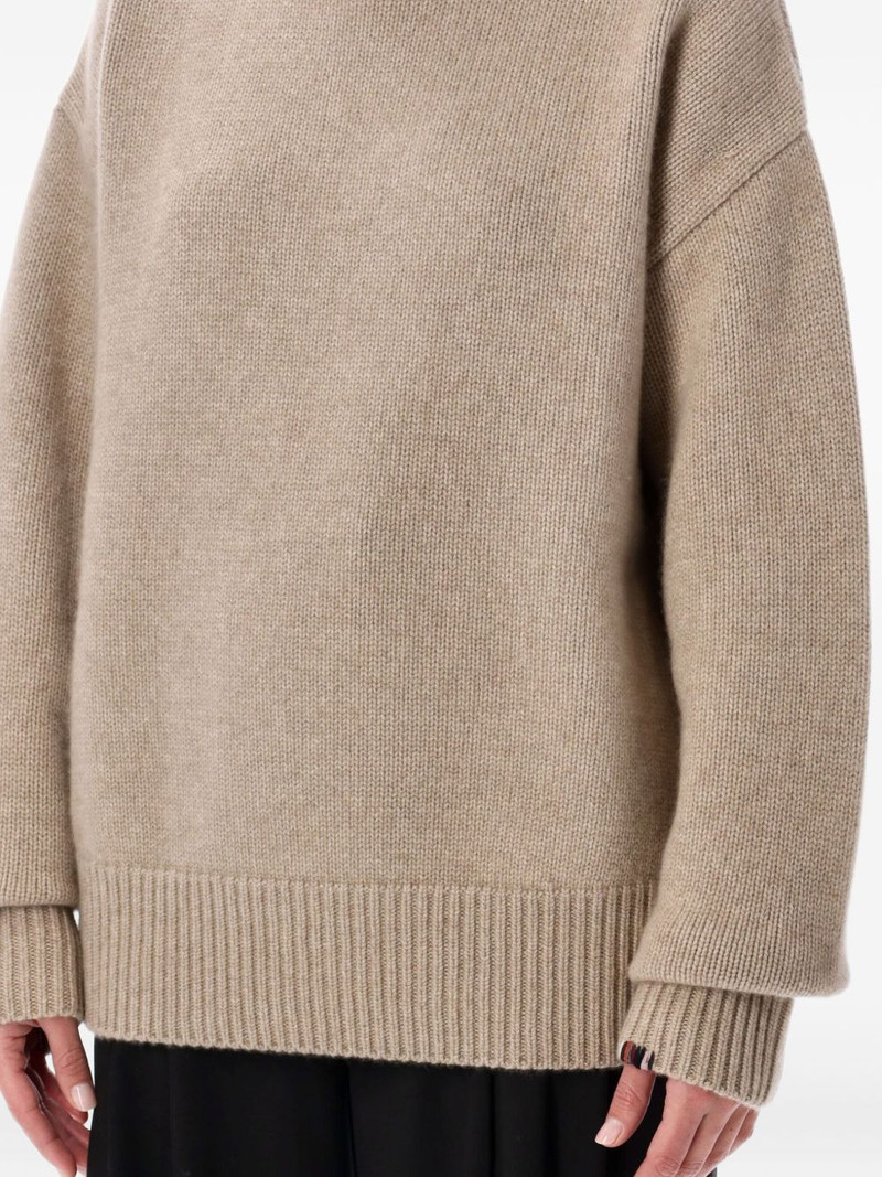 extreme cashmere roll-neck long-sleeve sweater outlook