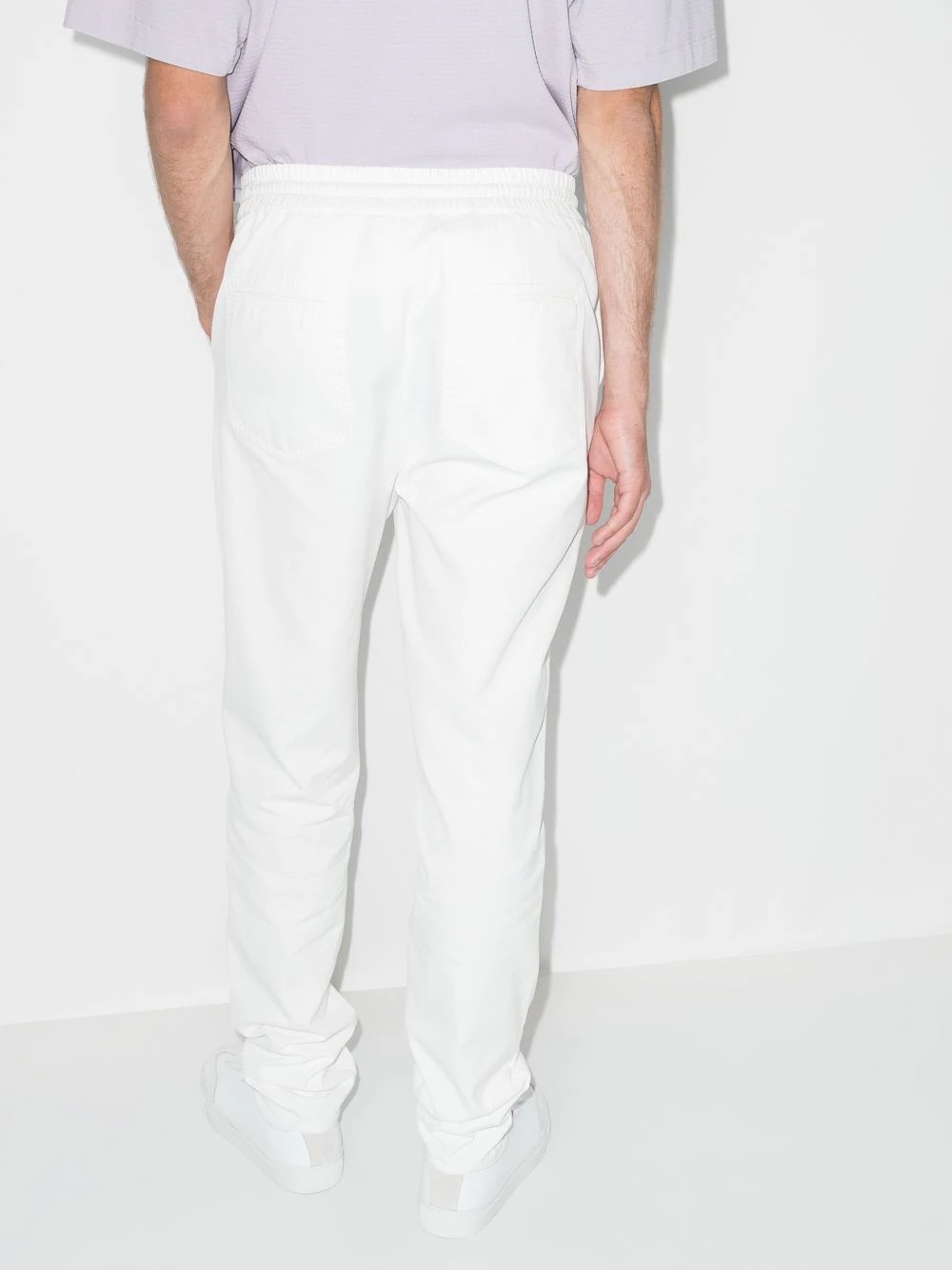 drawstring chino trousers - 3