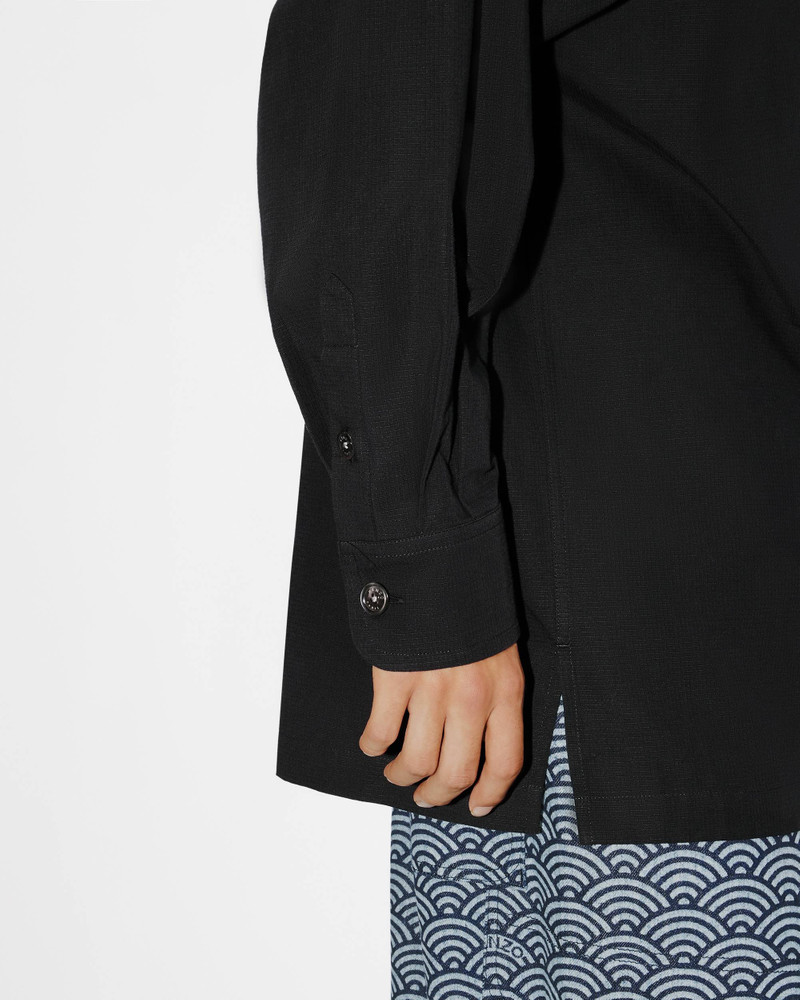 'BOKE FLOWER' Crest oversized shirt. 7